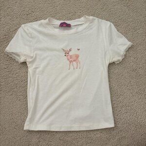 Edikted Women's White T-shirt